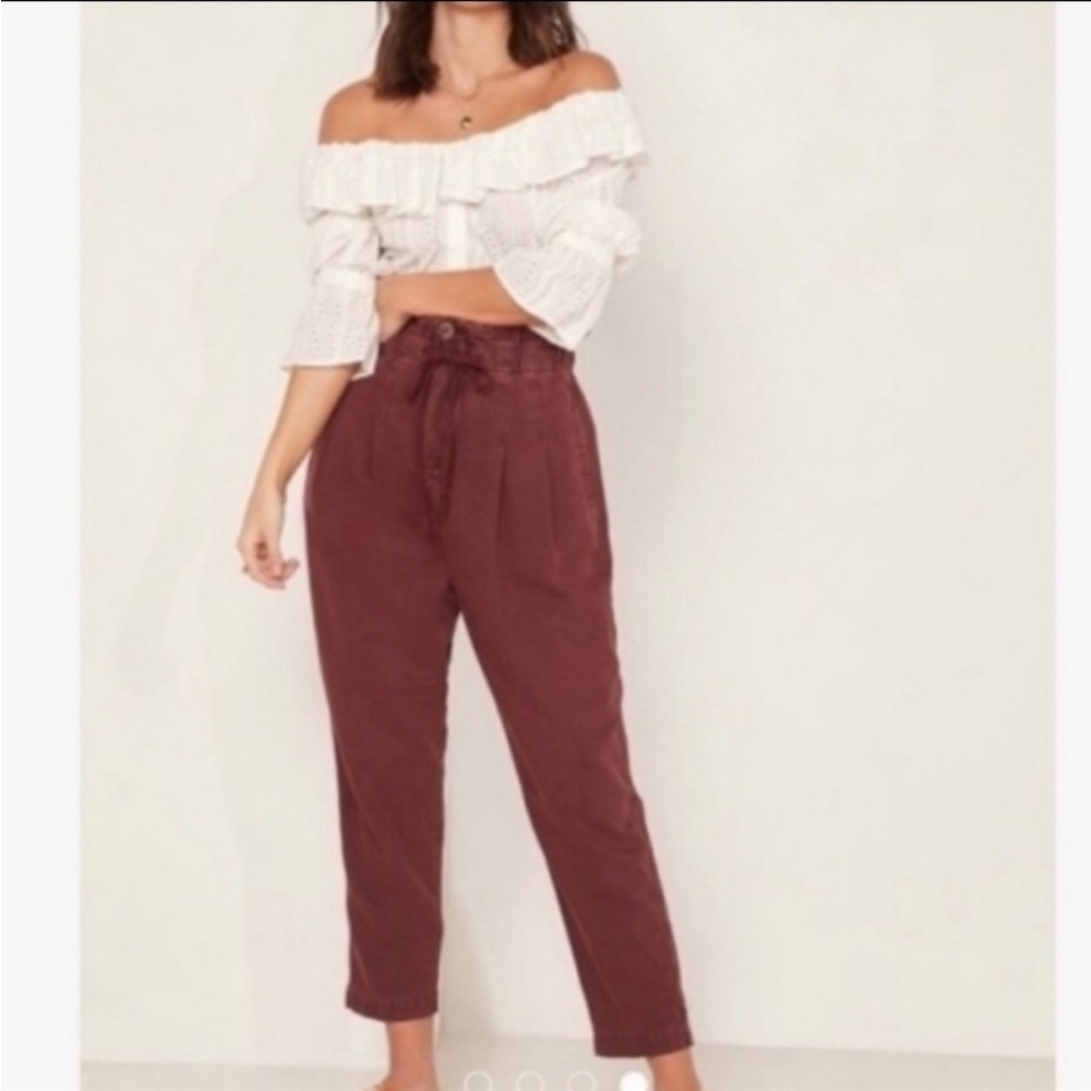 Free people. Margate Pleated Trouser. NWT. - Picture 2 of 10